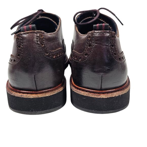 Cole Haan Mens Morris Wingtip Oxford C31330 Cordovan Dress Shoes Size 10M - Picture 3 of 9
